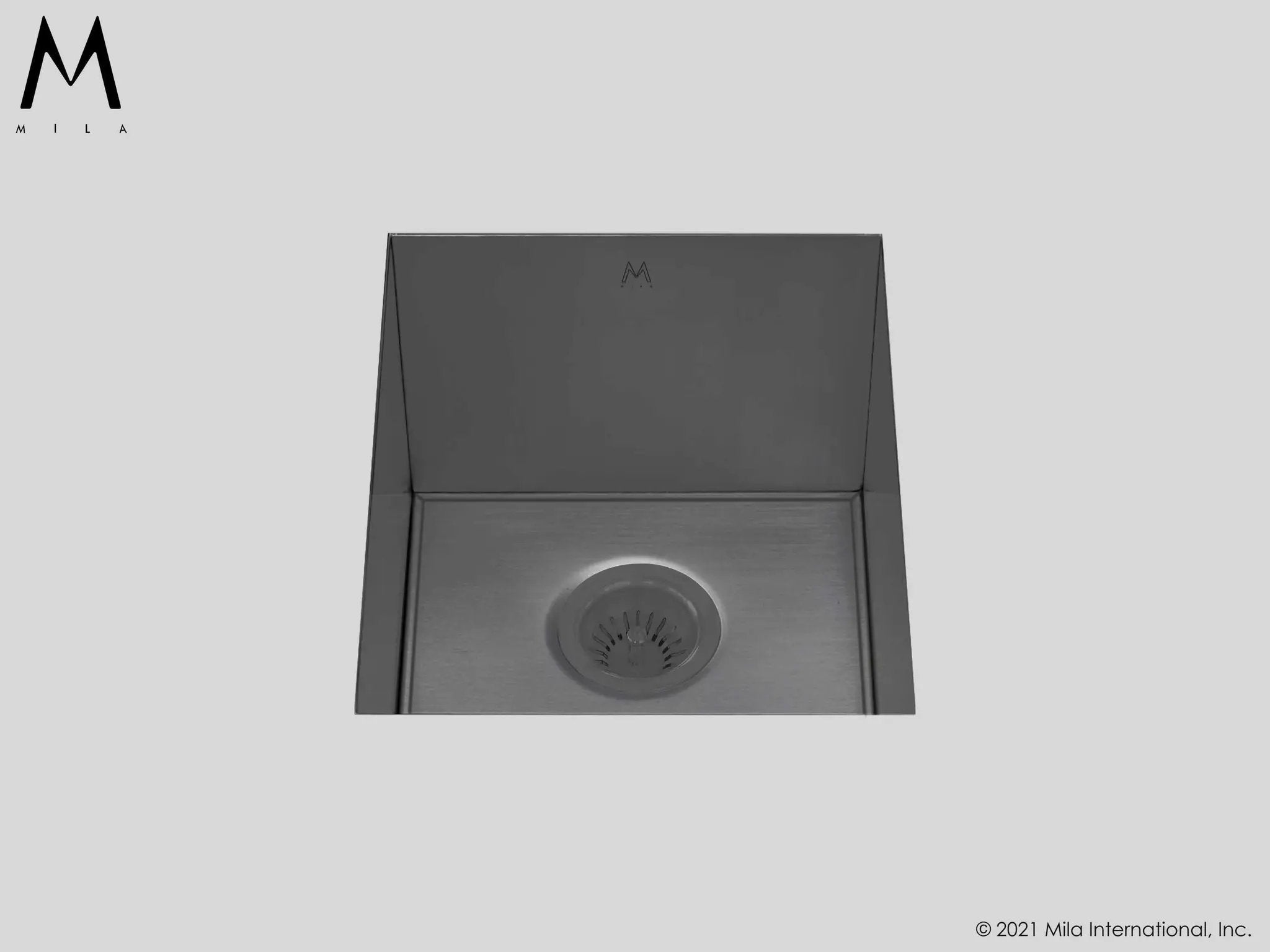 MILA ORION Entertainment Under Mount 14.75 x 14.75 Kitchen Sink by Mila International
