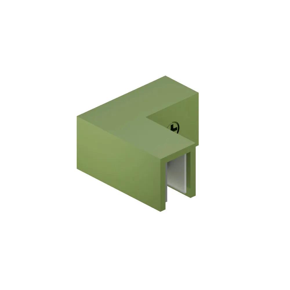 Flusso 90 Degree Glass to Glass Sleeve Over Clamp by Flusso
