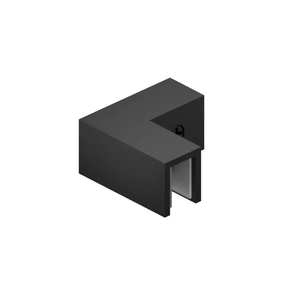 Flusso 90 Degree Glass to Glass Sleeve Over Clamp by Flusso