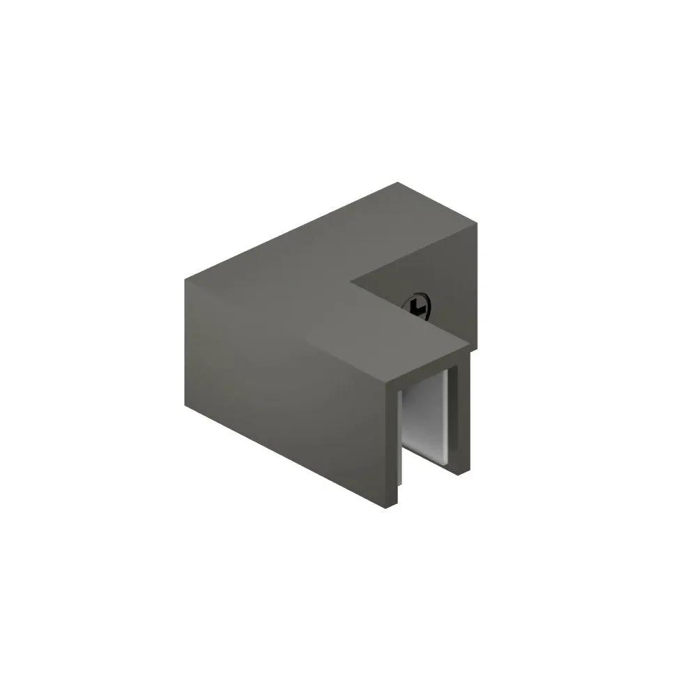 Flusso 90 Degree Glass to Glass Sleeve Over Clamp by Flusso