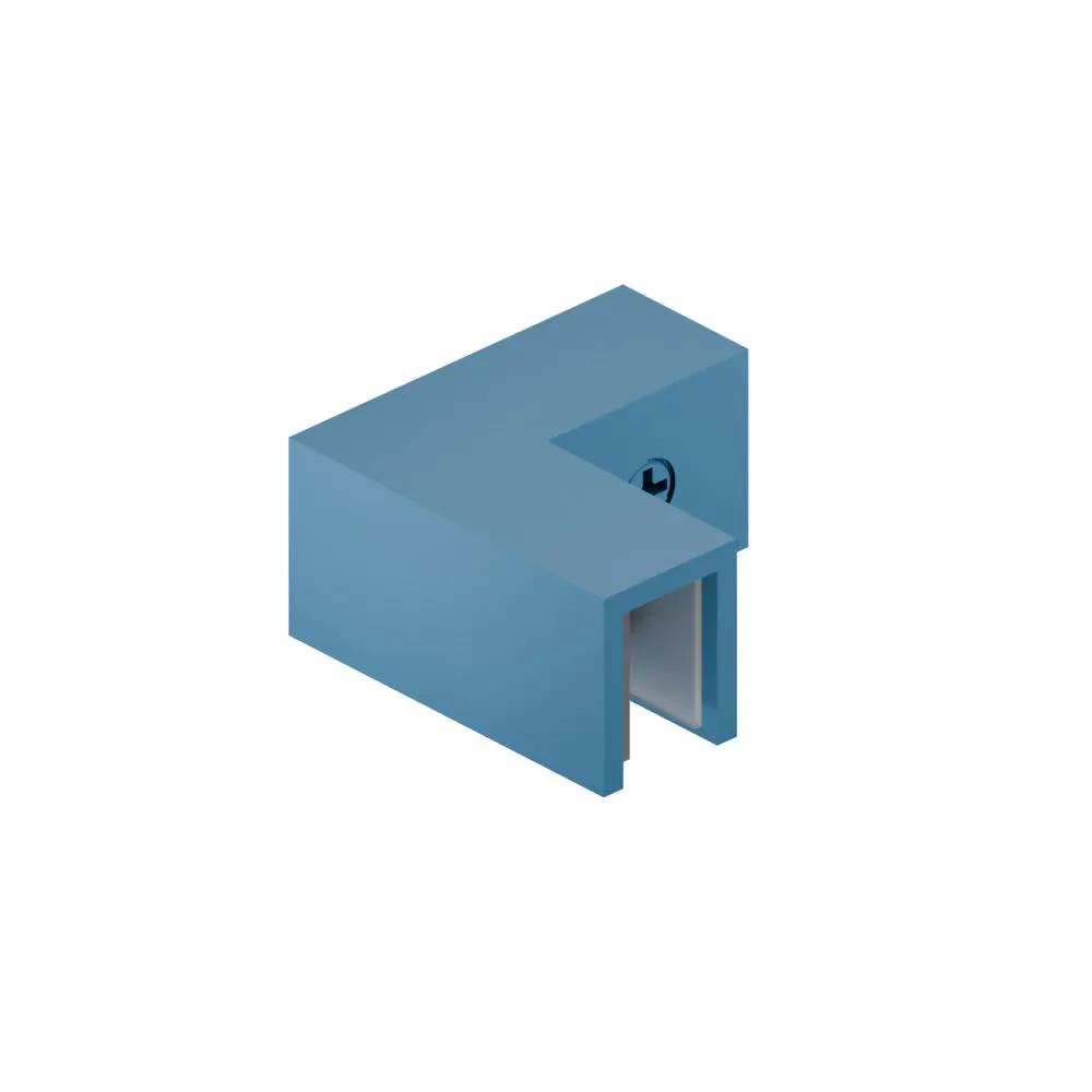 Flusso 90 Degree Glass to Glass Sleeve Over Clamp by Flusso