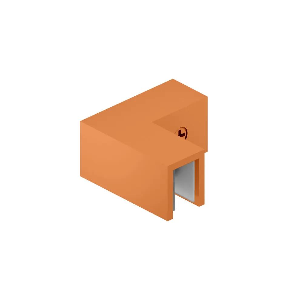 Flusso 90 Degree Glass to Glass Sleeve Over Clamp by Flusso