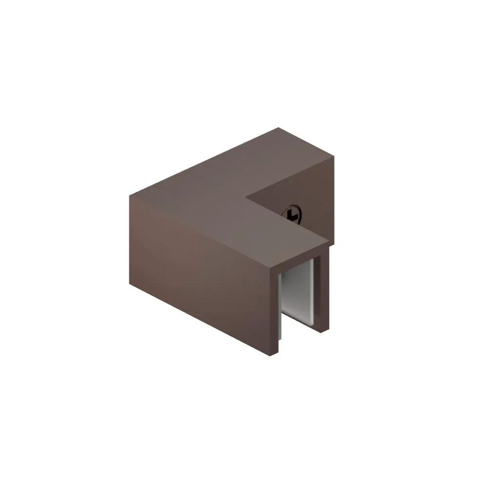 Flusso 90 Degree Glass to Glass Sleeve Over Clamp by Flusso
