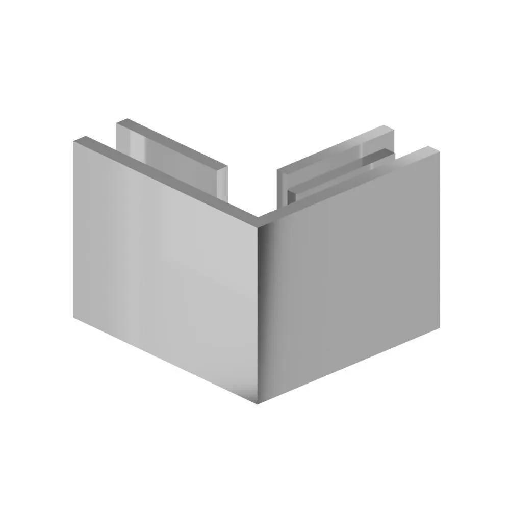 chrome fixed clamp