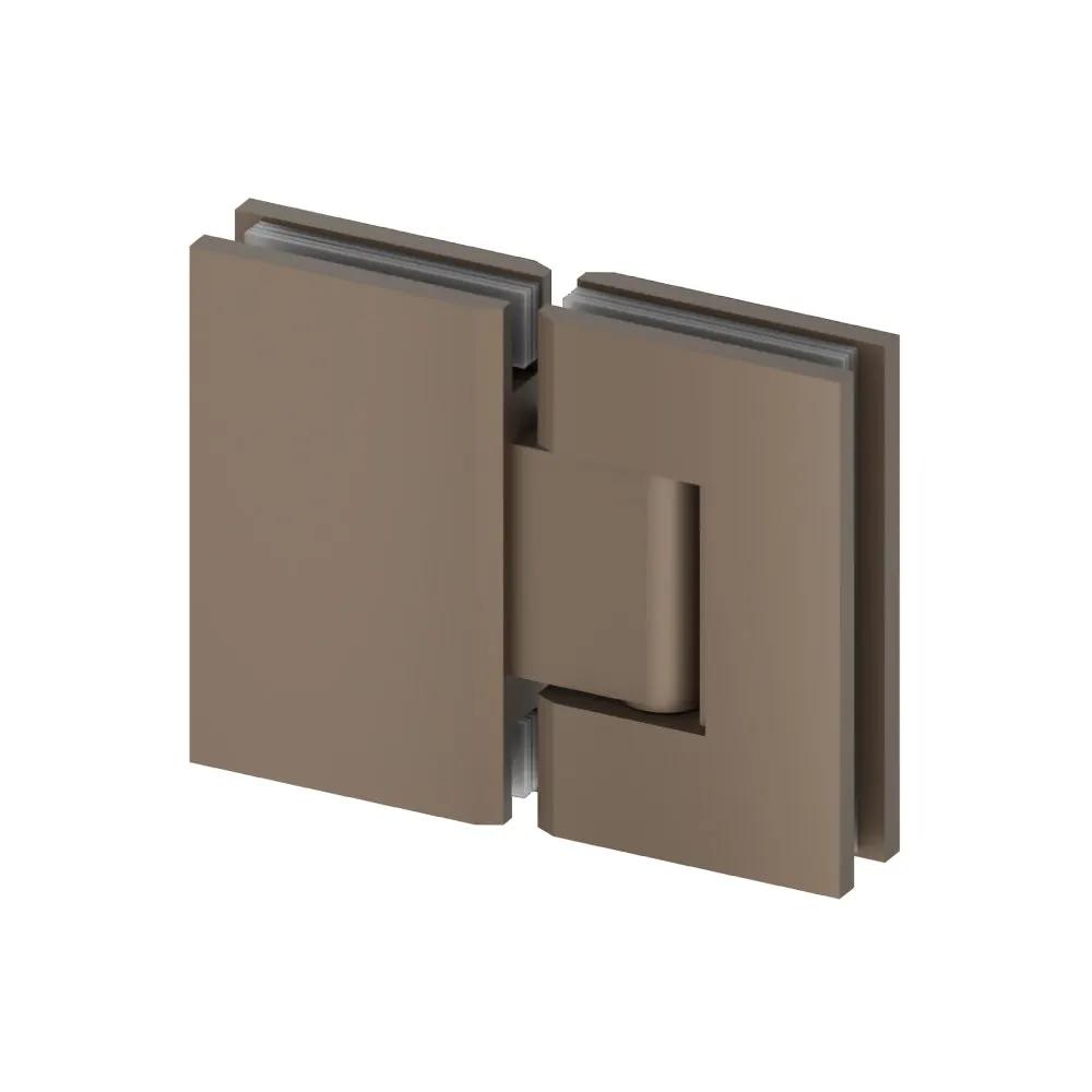 Flusso 180 Degrees Glass to Glass Shower Door Hinge by Flusso