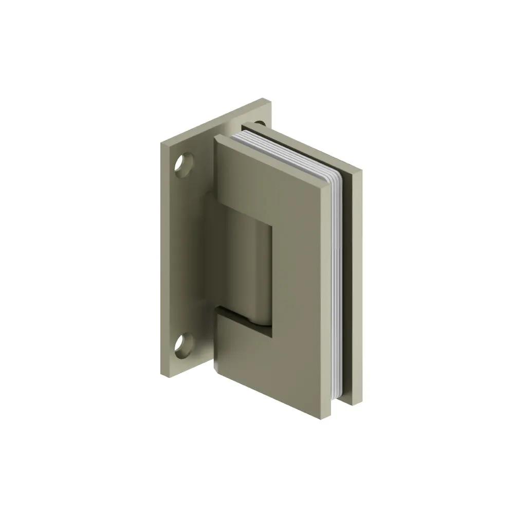Flusso Wall to Glass Self Centering Shower Door Hinge by Flusso