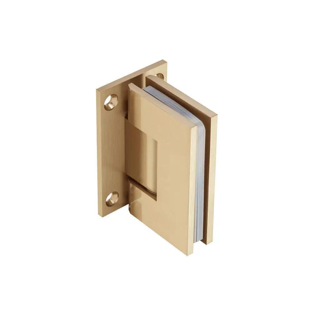 Flusso Wall to Glass Self Centering Shower Door Hinge by Flusso