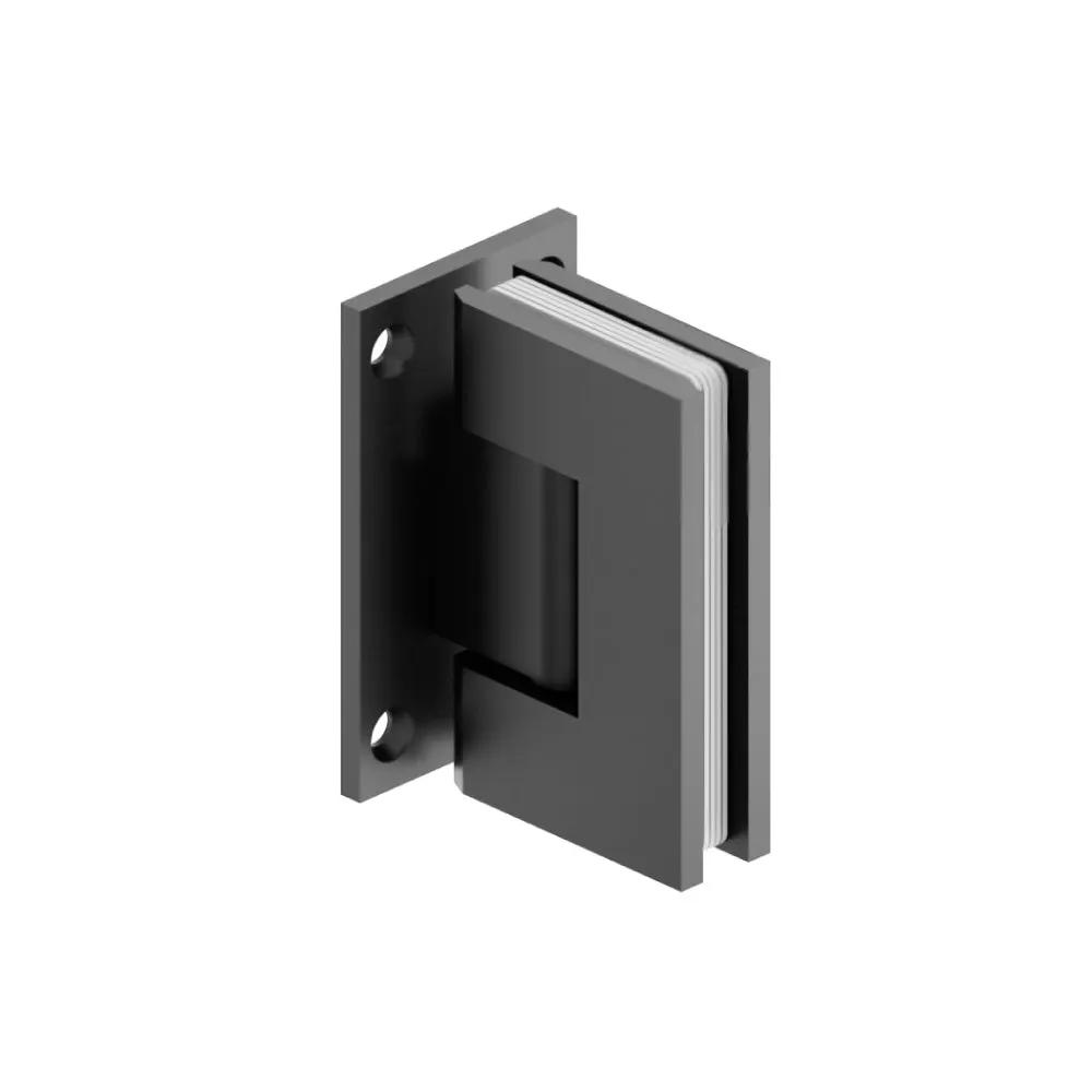 Flusso Wall to Glass Self Centering Shower Door Hinge by Flusso