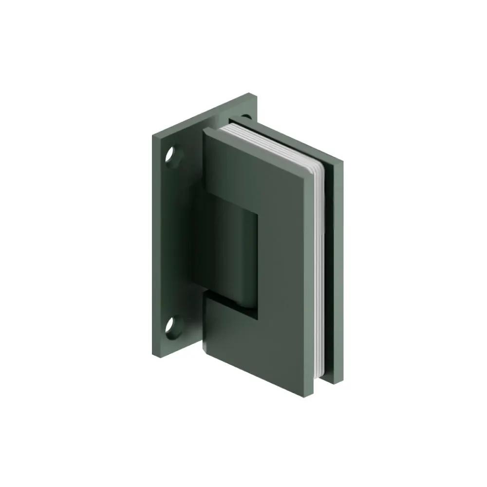Flusso Wall to Glass Self Centering Shower Door Hinge by Flusso
