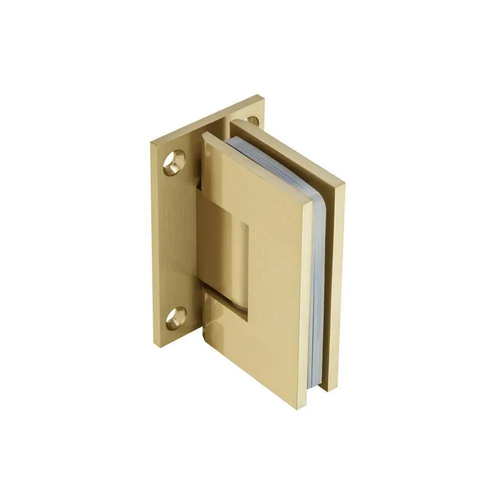 Flusso Wall to Glass Self Centering Shower Door Hinge by Flusso