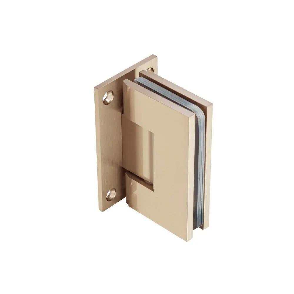Flusso Wall to Glass Heavy Duty Self Centering Shower Door Hinge by Flusso