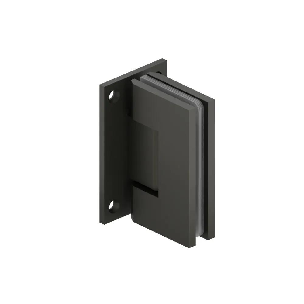 Flusso Wall to Glass Heavy Duty Self Centering Shower Door Hinge by Flusso