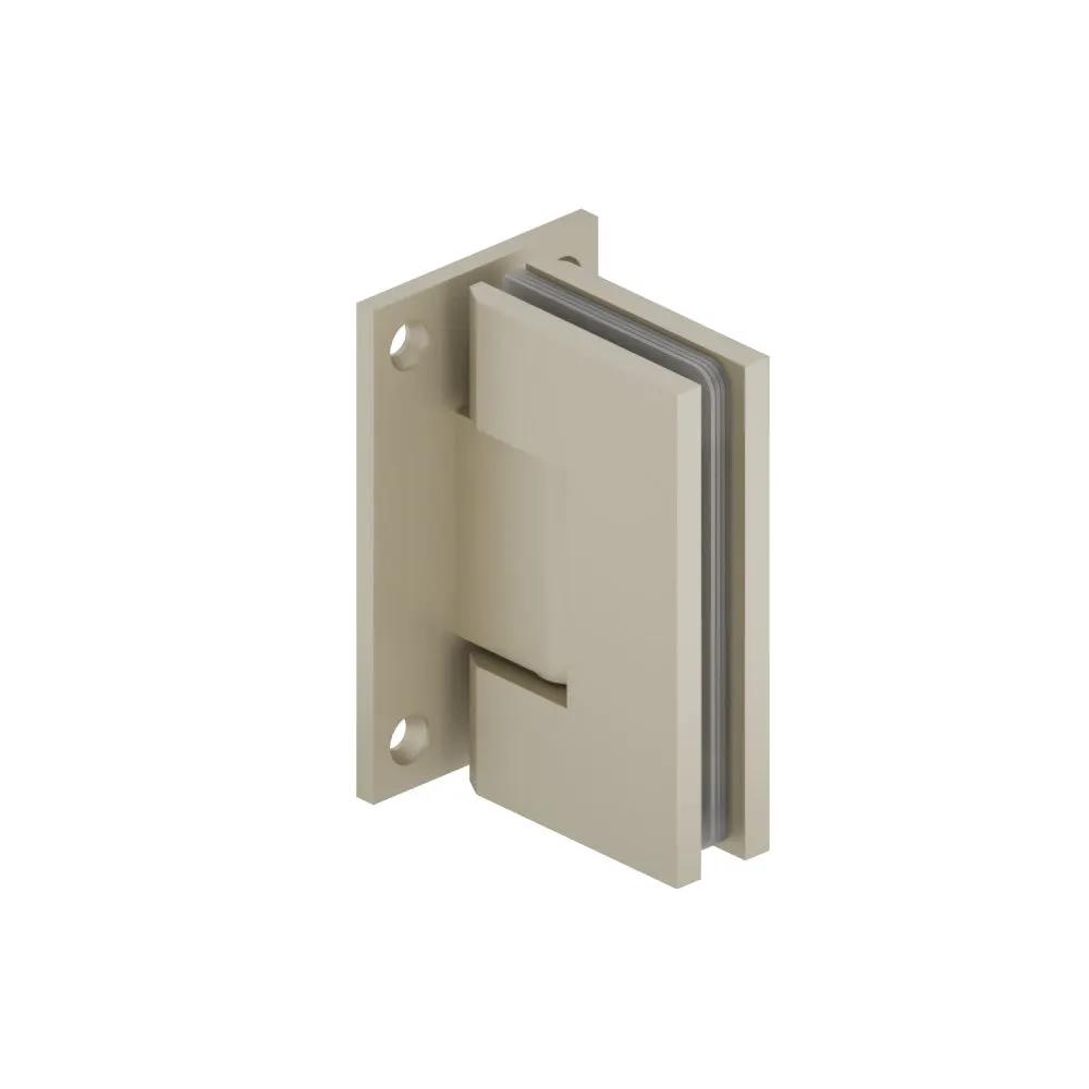 Flusso Wall to Glass Heavy Duty Self Centering Shower Door Hinge by Flusso