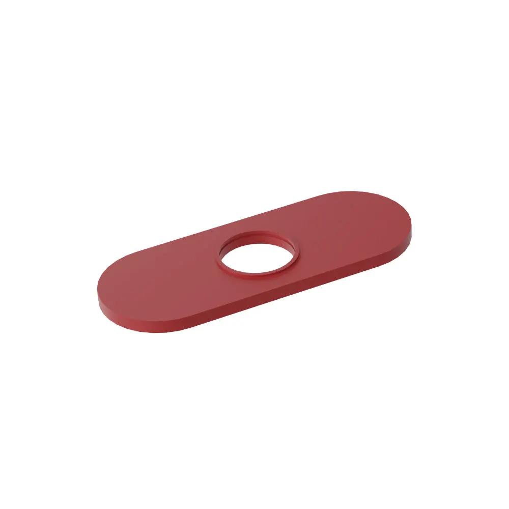 Flusso Serie 100 Base Plate - 4" Centerset to Single-Hole Faucet Conversion by Flusso