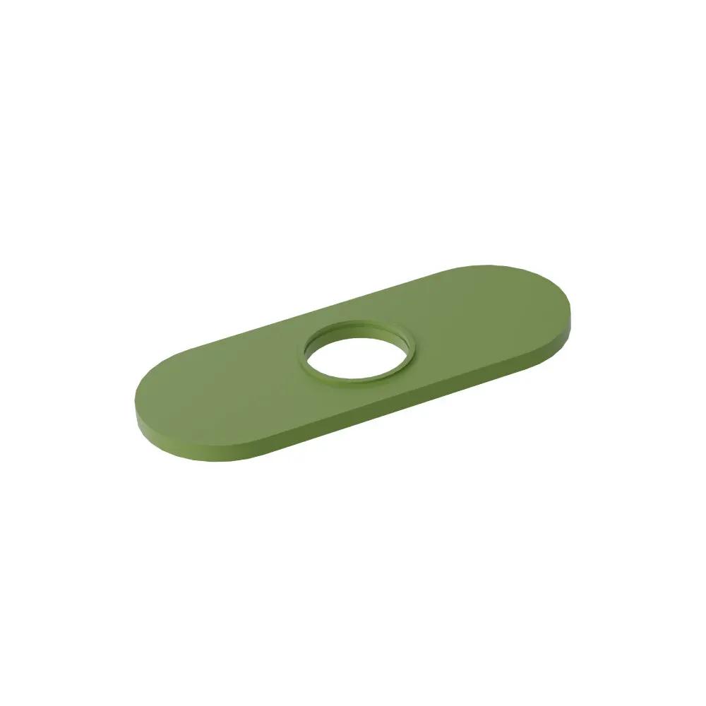 Flusso Serie 100 Base Plate - 4" Centerset to Single-Hole Faucet Conversion by Flusso