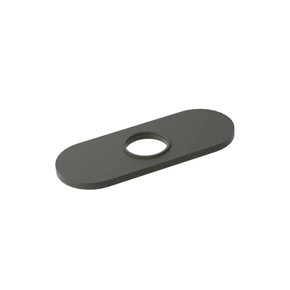 Flusso Serie 100 Base Plate - 4" Centerset to Single-Hole Faucet Conversion by Flusso