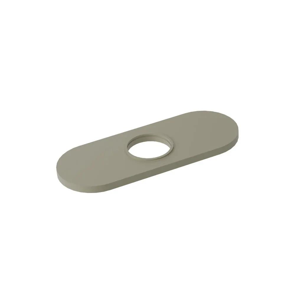 Flusso Serie 100 Base Plate - 4" Centerset to Single-Hole Faucet Conversion by Flusso
