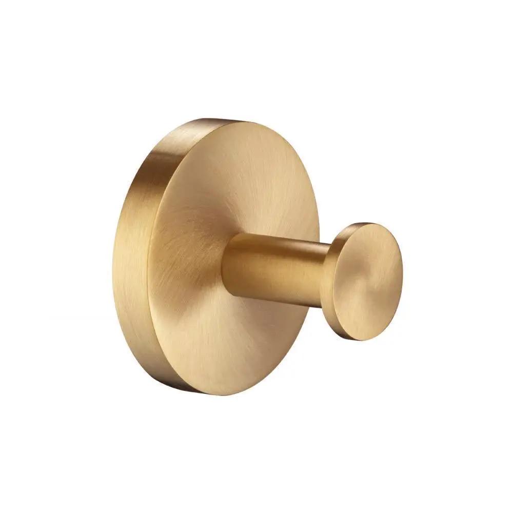 Flusso Serie 100 Brass Bathroom Towel / Robe Hook by Flusso