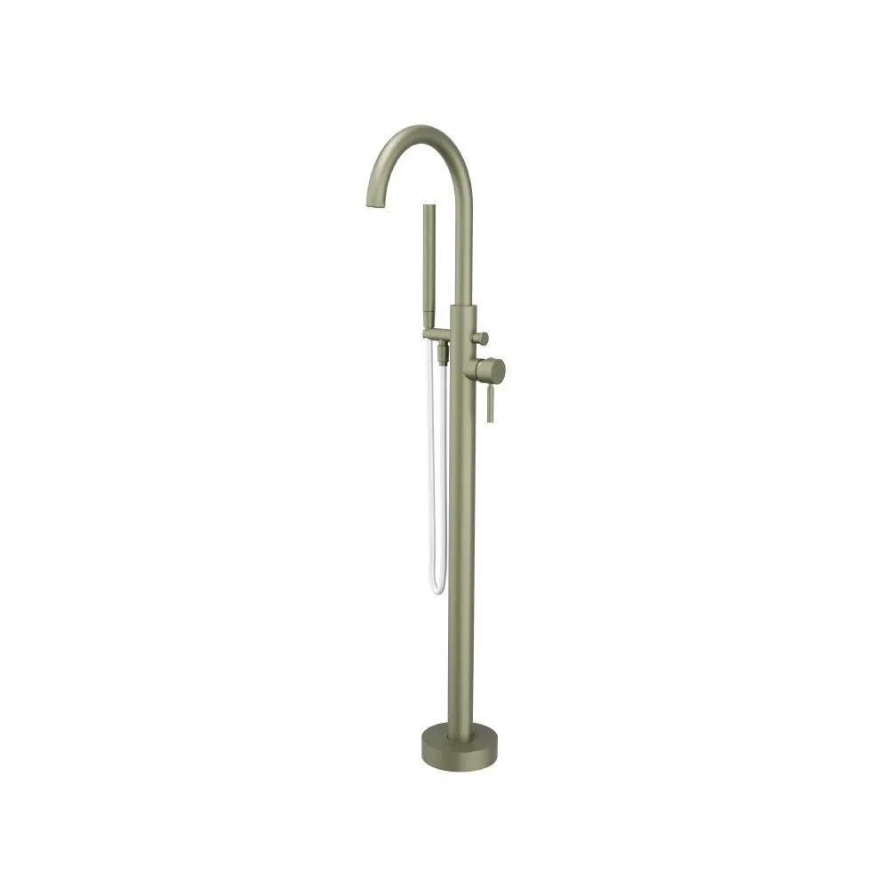 Flusso Serie 100 Freestanding Floor Mount Bathtub / Tub Filler with Hand Shower by Flusso