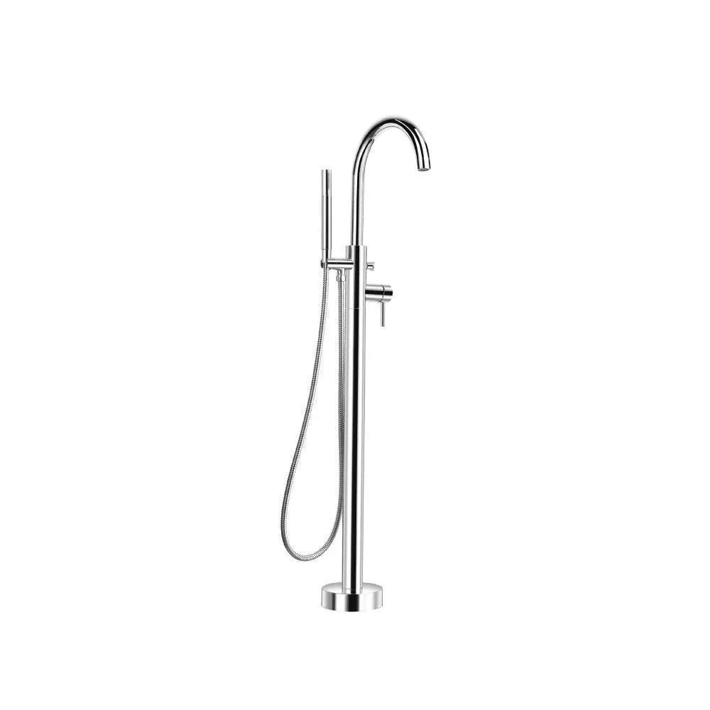 chrome tub filler