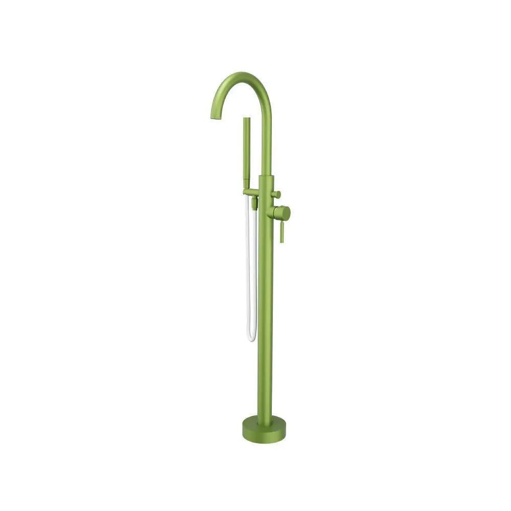 Flusso Serie 100 Freestanding Floor Mount Bathtub / Tub Filler with Hand Shower by Flusso