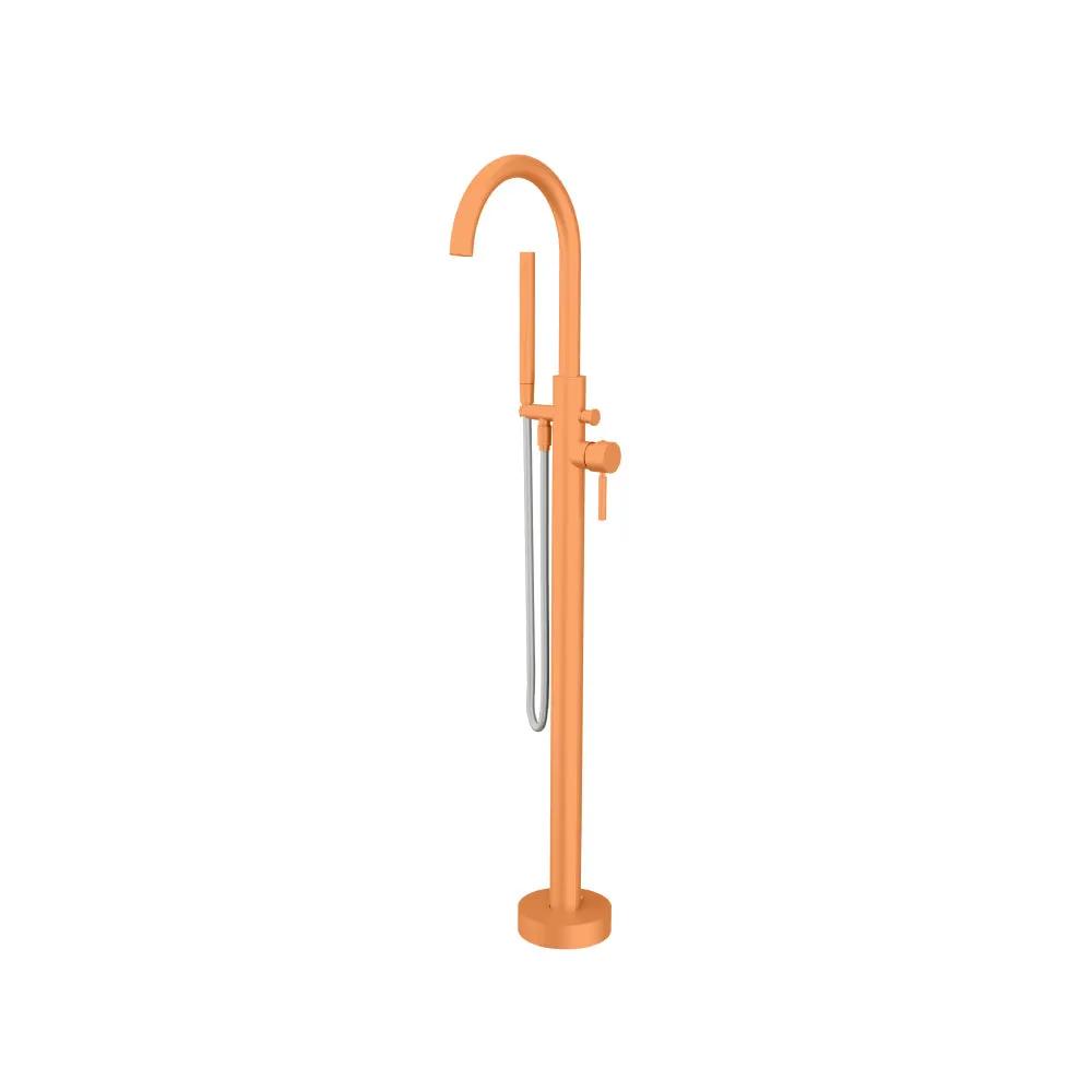 Flusso Serie 100 Freestanding Floor Mount Bathtub / Tub Filler with Hand Shower by Flusso