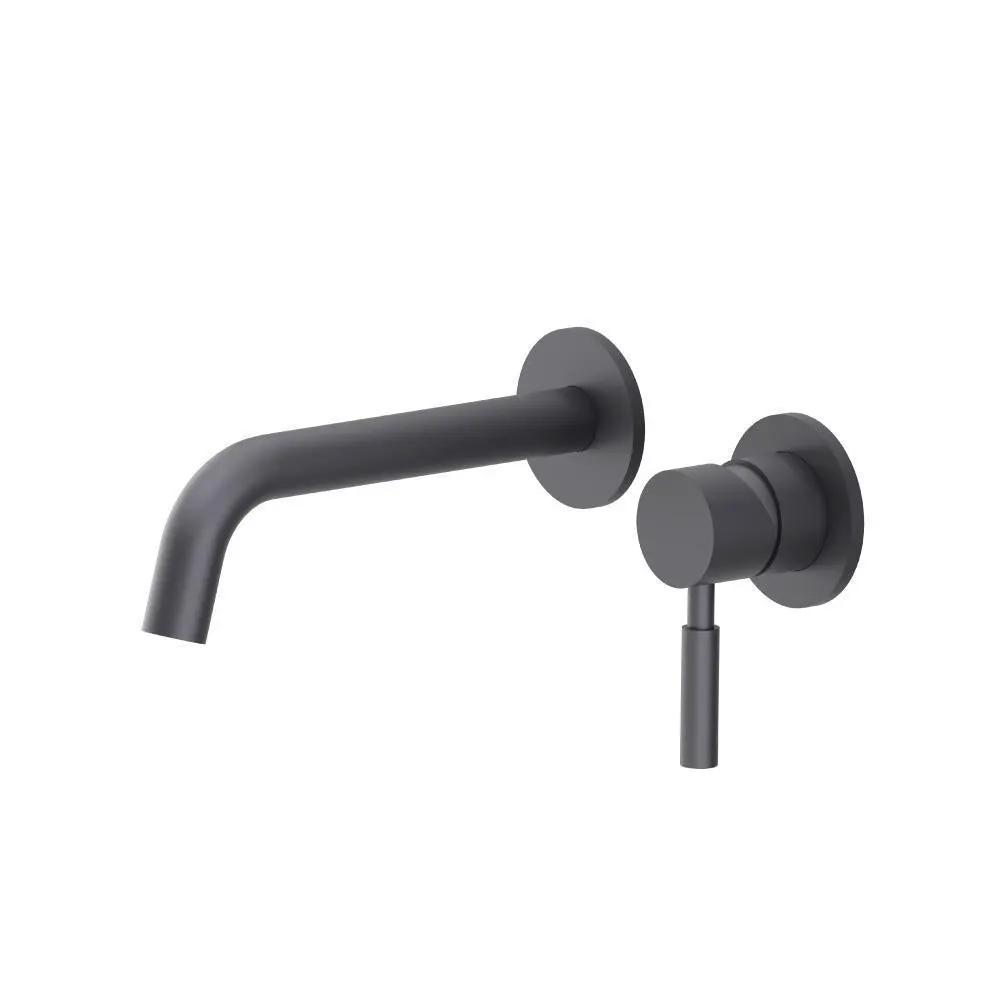 Flusso Serie 100 Single Handle Wall Mounted Bathroom Faucet by Flusso