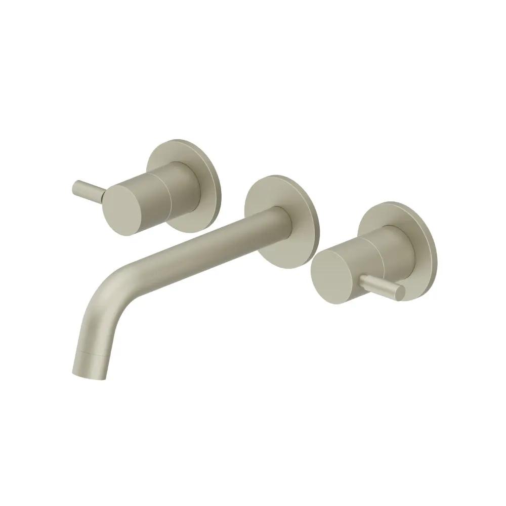 Flusso Serie 100 Two Handle Wall Mounted Bathroom Faucet by Flusso