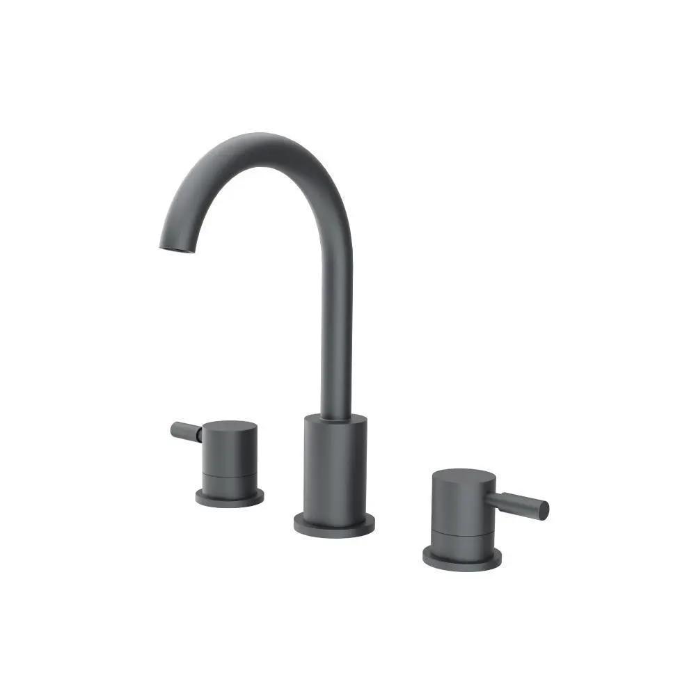 Flusso Serie 100 Three Hole 8" Widespread Two Handle Bathroom Faucet by Flusso