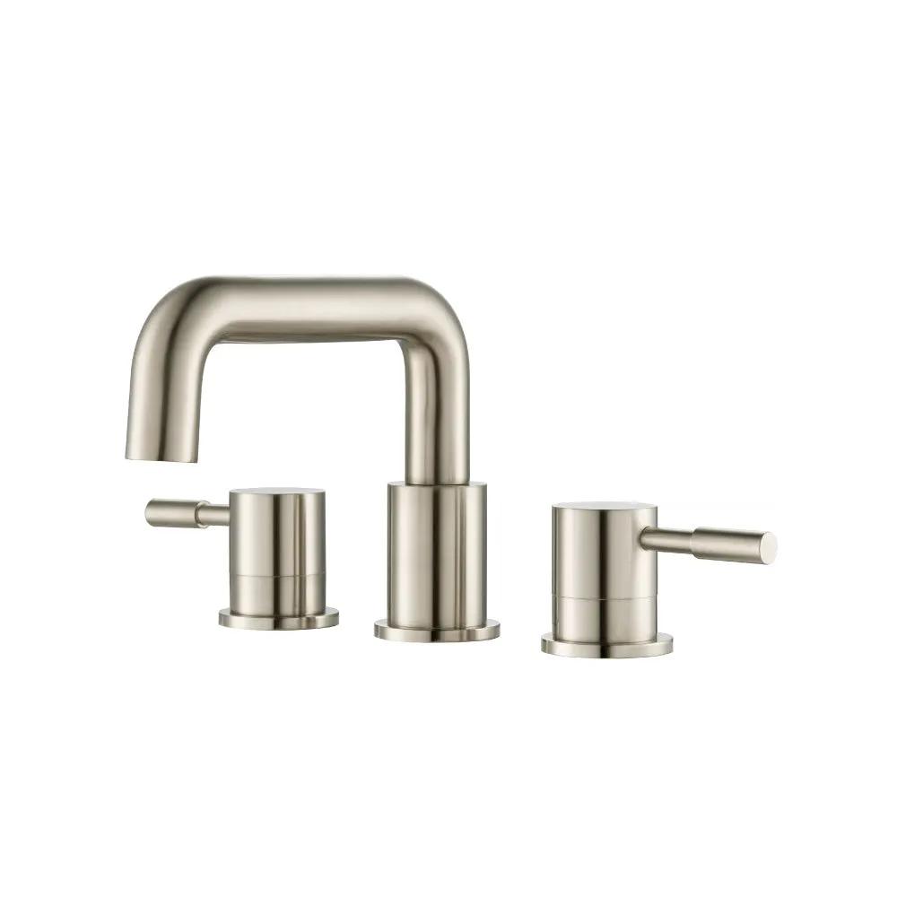 Flusso Serie 100 Three Hole 8" Widespread Two Handle Bathroom Faucet by Flusso