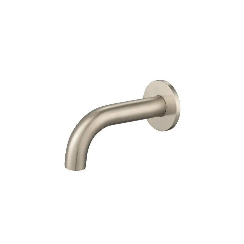 Flusso Serie 100 Wall Mount Non Diverting Short Tub Spout - Foot Washer by Flusso