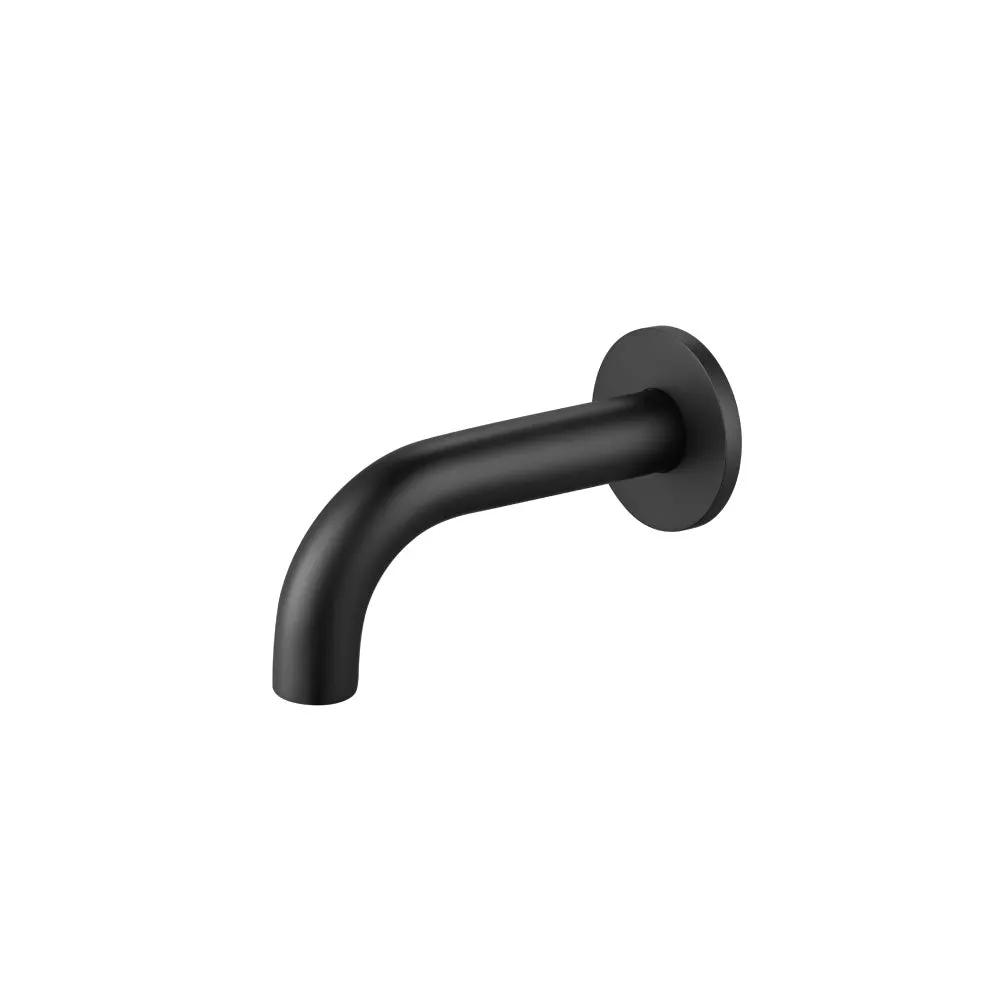 Flusso Serie 100 Wall Mount Non Diverting Short Tub Spout - Foot Washer by Flusso