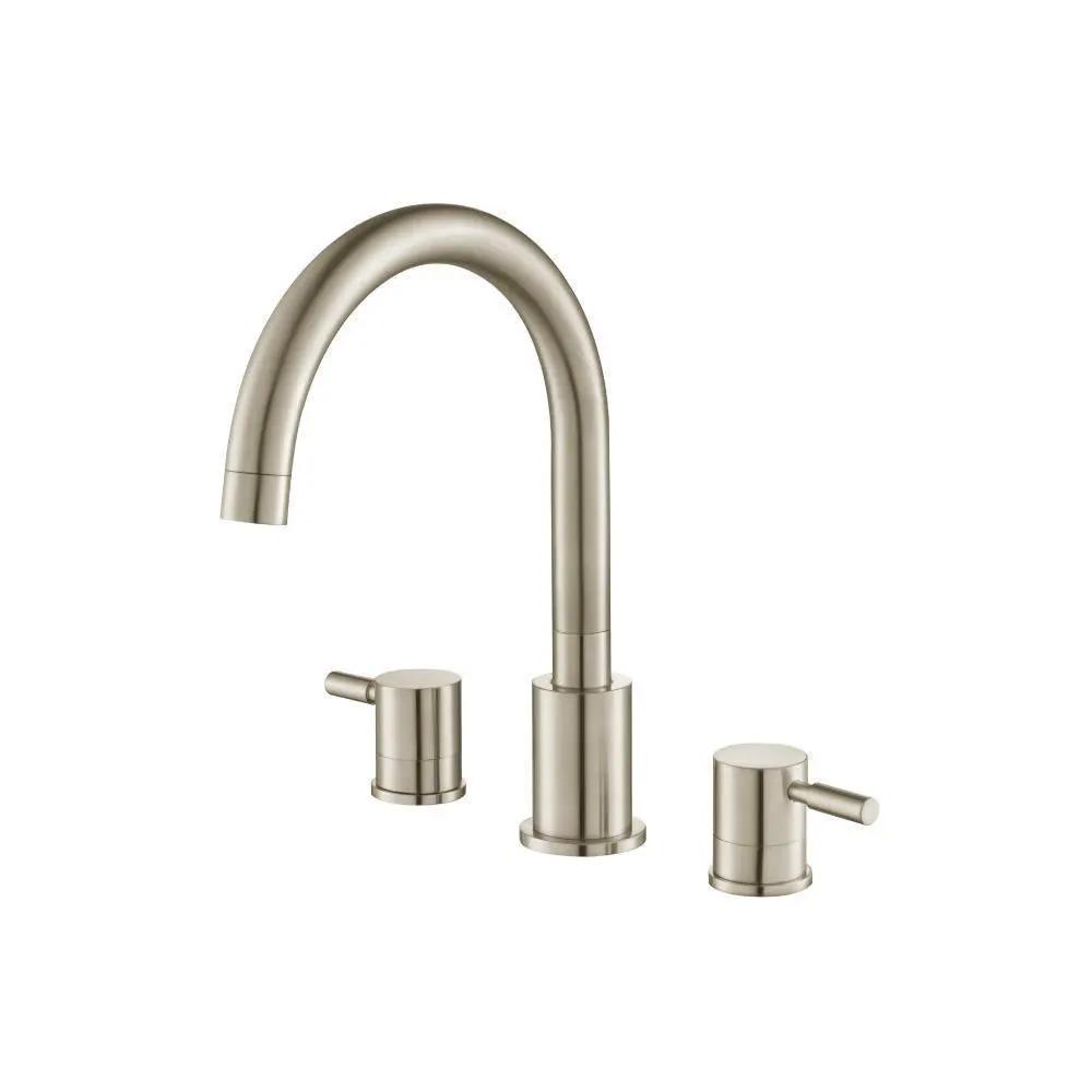 Flusso Serie 100 3 Hole Deck Mount Roman Tub Faucet by Flusso