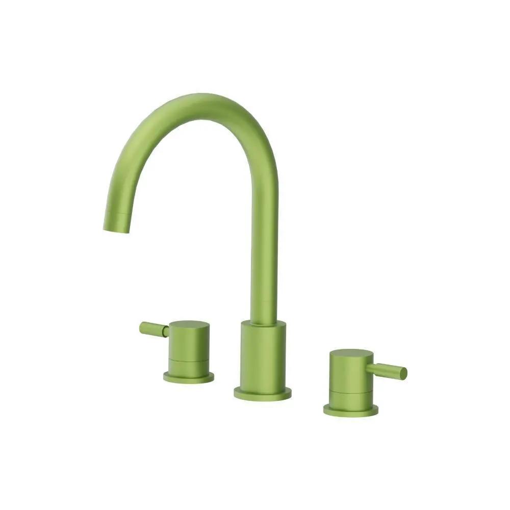 Flusso Serie 100 3 Hole Deck Mount Roman Tub Faucet by Flusso