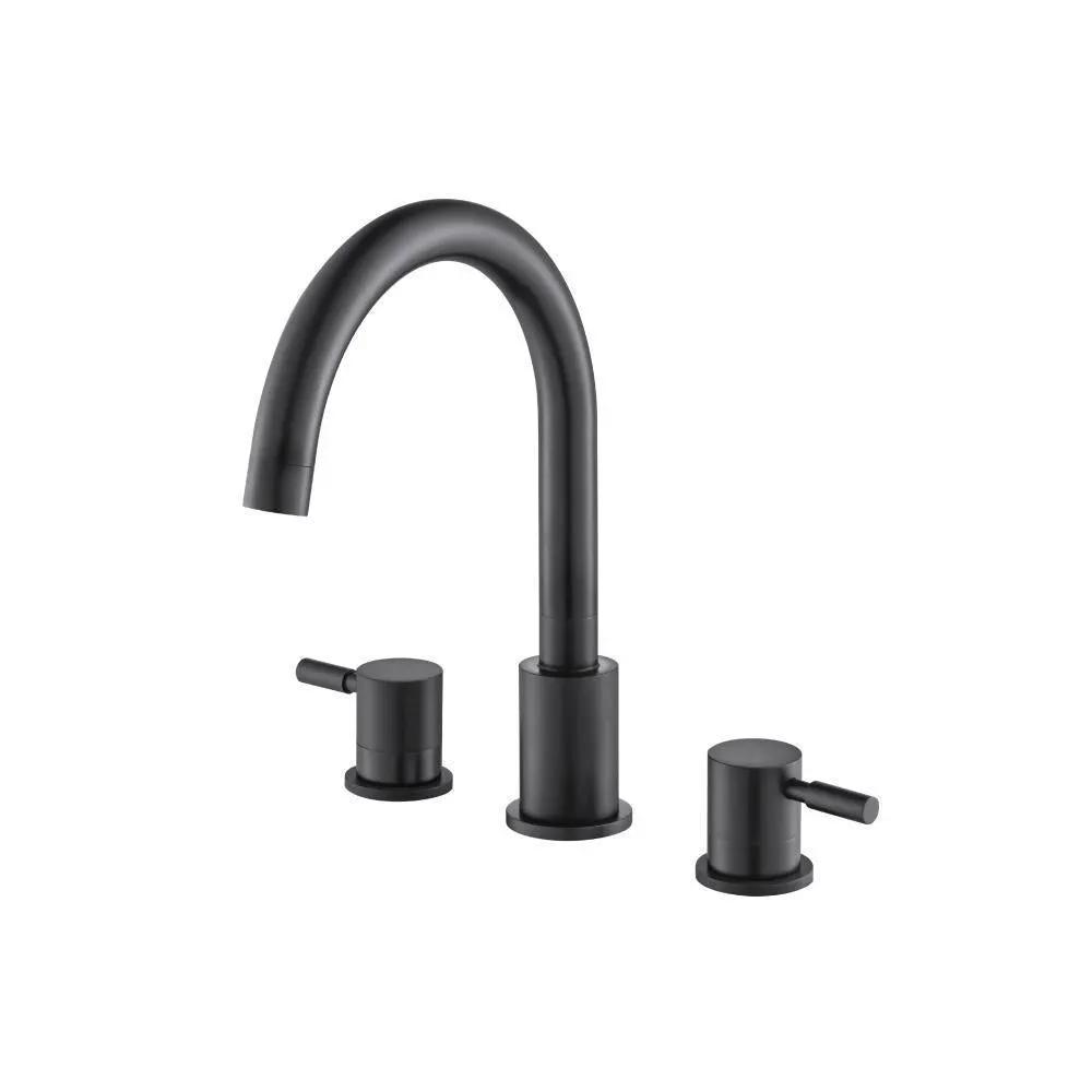 Flusso Serie 100 3 Hole Deck Mount Roman Tub Faucet by Flusso