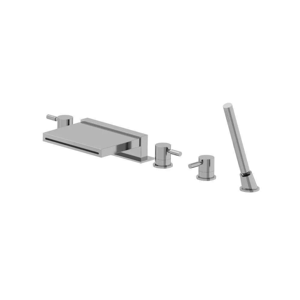 chrome tub faucet