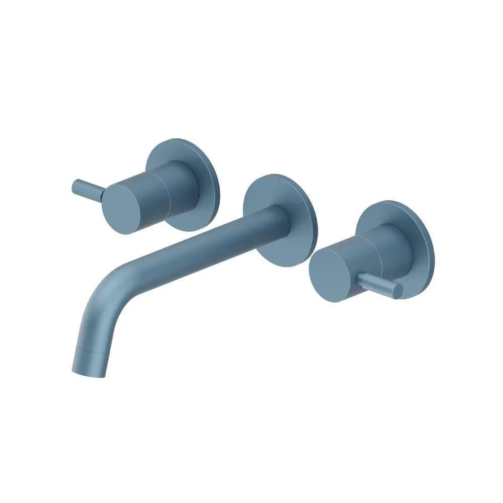 Flusso Serie 100 Two Handle Wall Mounted Tub Filler by Flusso
