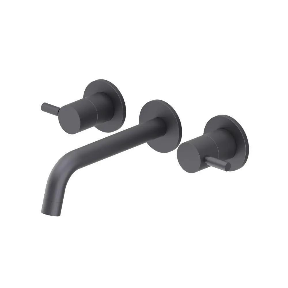 Flusso Serie 100 Two Handle Wall Mounted Tub Filler by Flusso