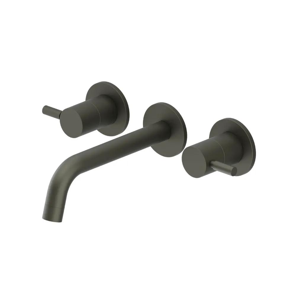 Flusso Serie 100 Trim for Two Handle Wall Mounted Tub Filler by Flusso