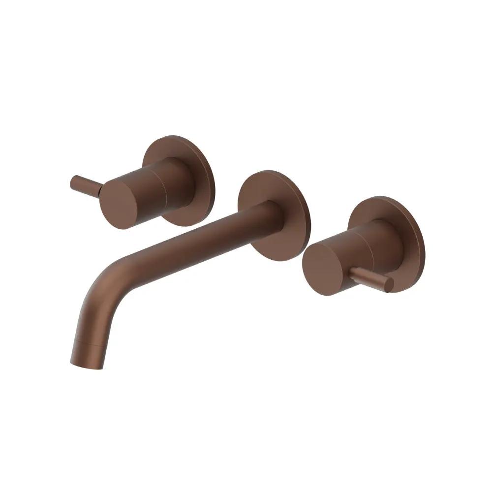 Flusso Serie 100 Trim for Two Handle Wall Mounted Tub Filler by Flusso