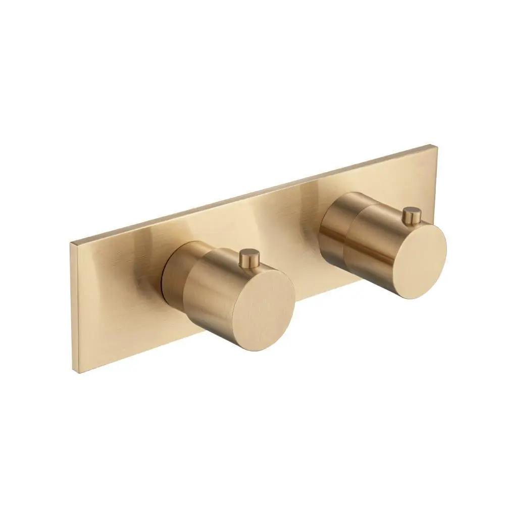 Flusso Serie 100 3/4" Horizontal Thermostatic Shower Valve and Trim - 1 Ouptut by Flusso