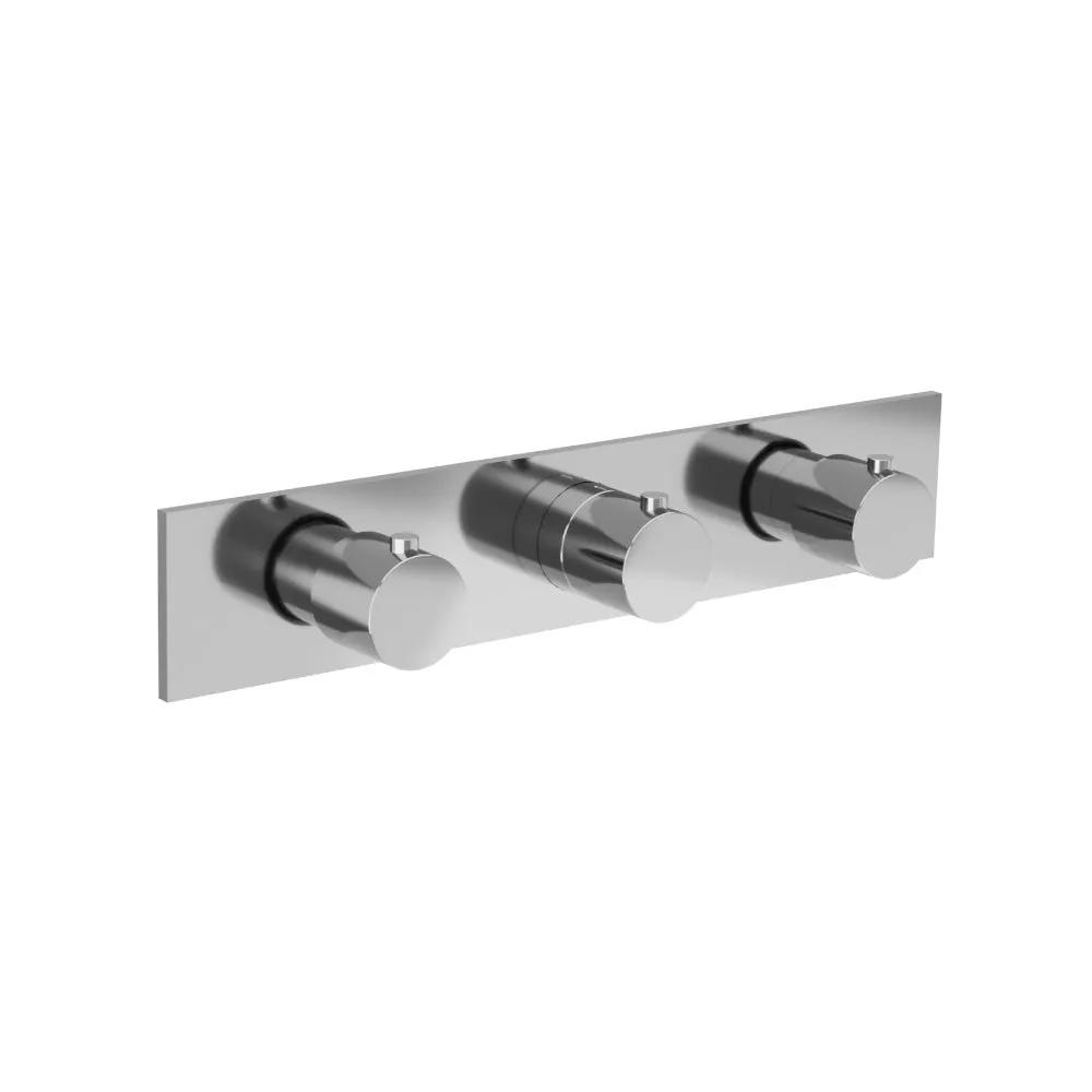 chrome thermostatic valve