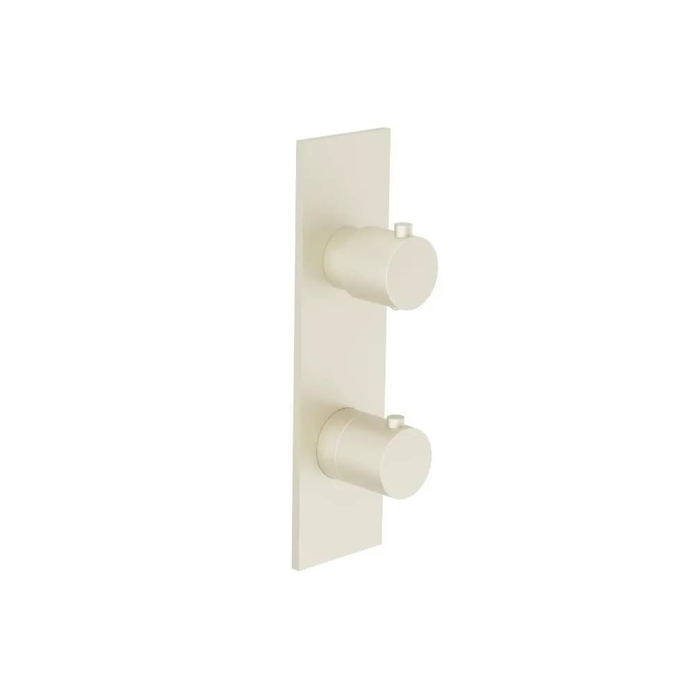 Flusso Serie 100 3/4" Horizontal Thermostatic Shower Valve and Trim - 1- Output by Flusso