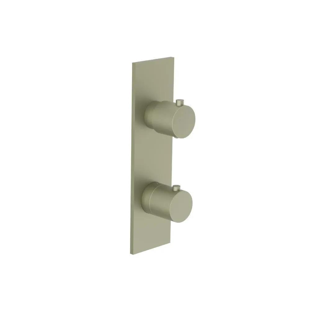 Flusso Serie 100 3/4" Thermostatic Shower Valve and Trim - 2-Output by Flusso
