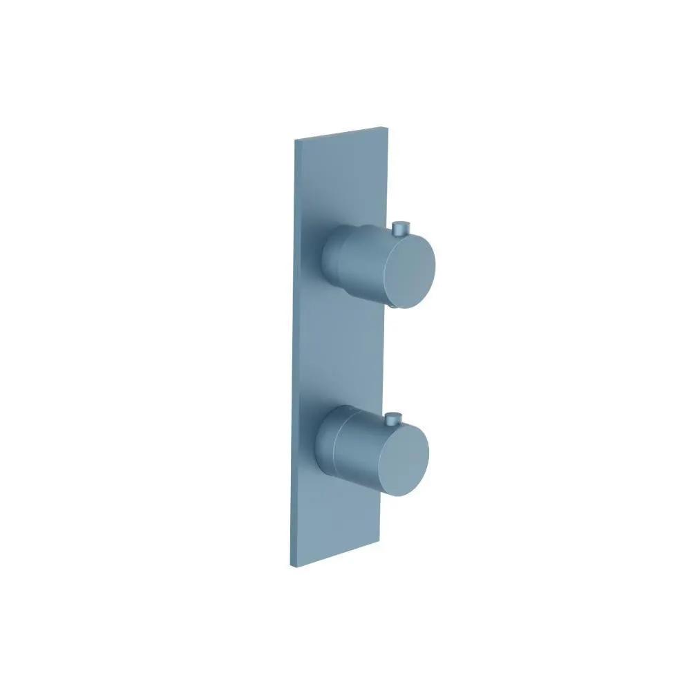 Flusso Serie 100 3/4" Thermostatic Shower Valve and Trim - 2-Output by Flusso