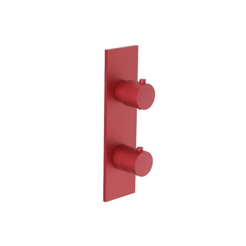 Flusso Serie 100 3/4" Thermostatic Shower Valve and Trim - 2-Output by Flusso