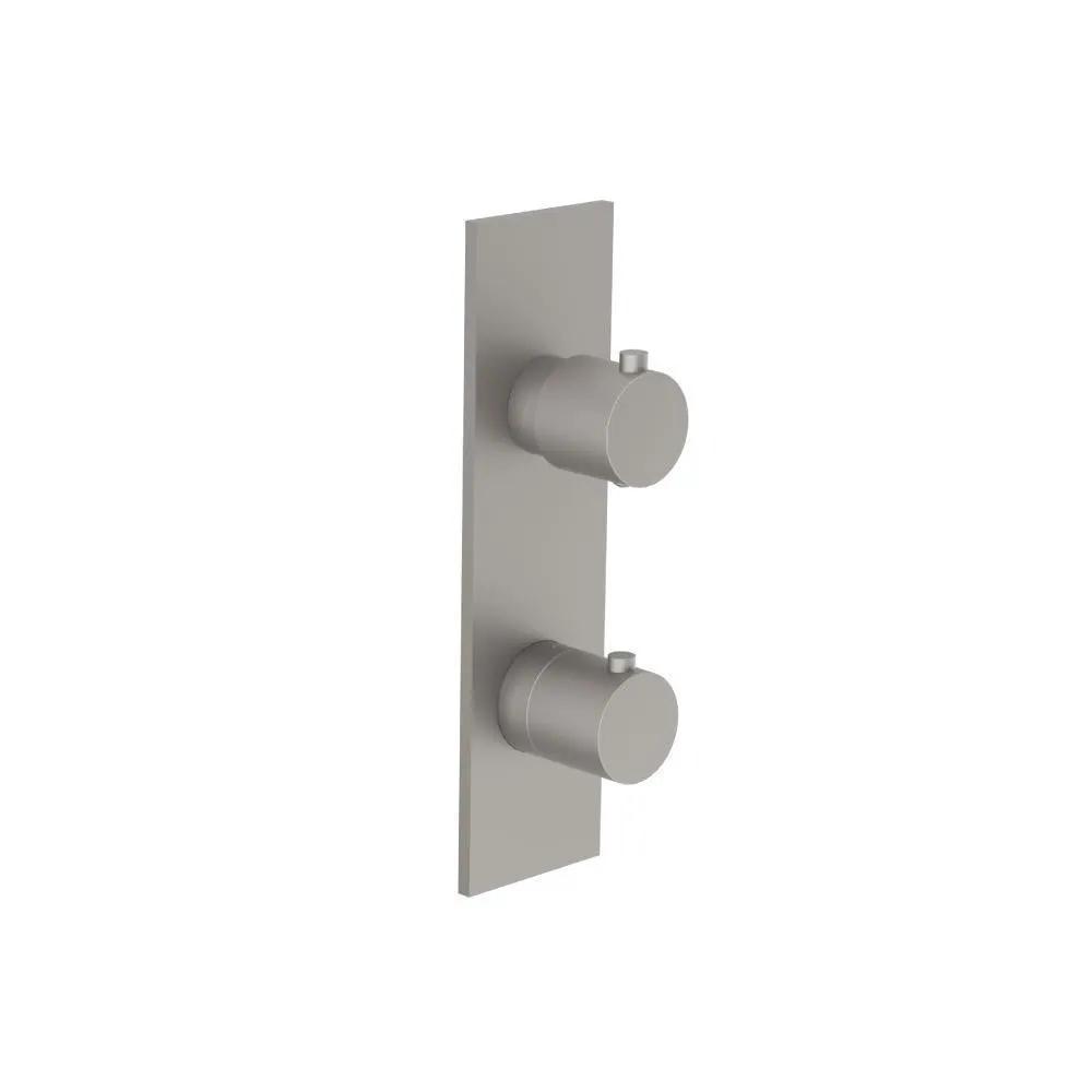 Flusso Serie 100 3/4" Thermostatic Shower Valve and Trim - 2-Output by Flusso