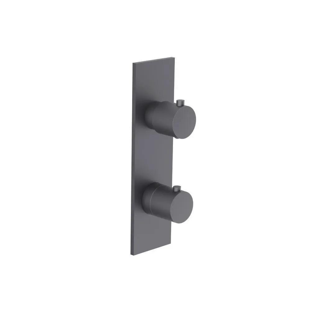Flusso Serie 100 3/4" Thermostatic Shower Valve and Trim - 3-Output by Flusso