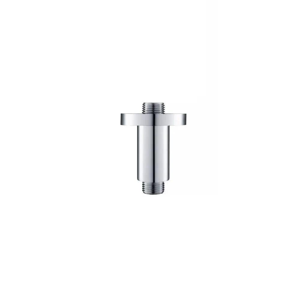 chrome shower arm