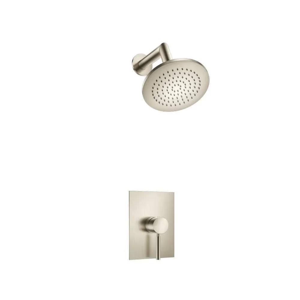 Flusso Serie 100 Single Output Shower Set with Brass Shower Head and Arm by Flusso
